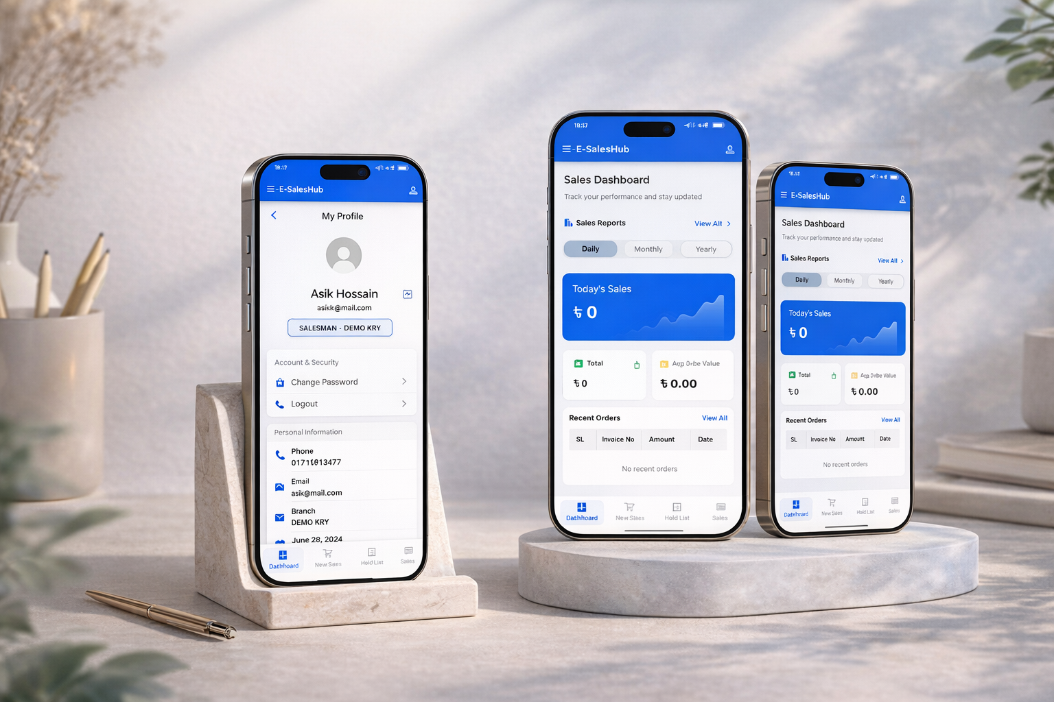 e-Sales Hub Mobile App
